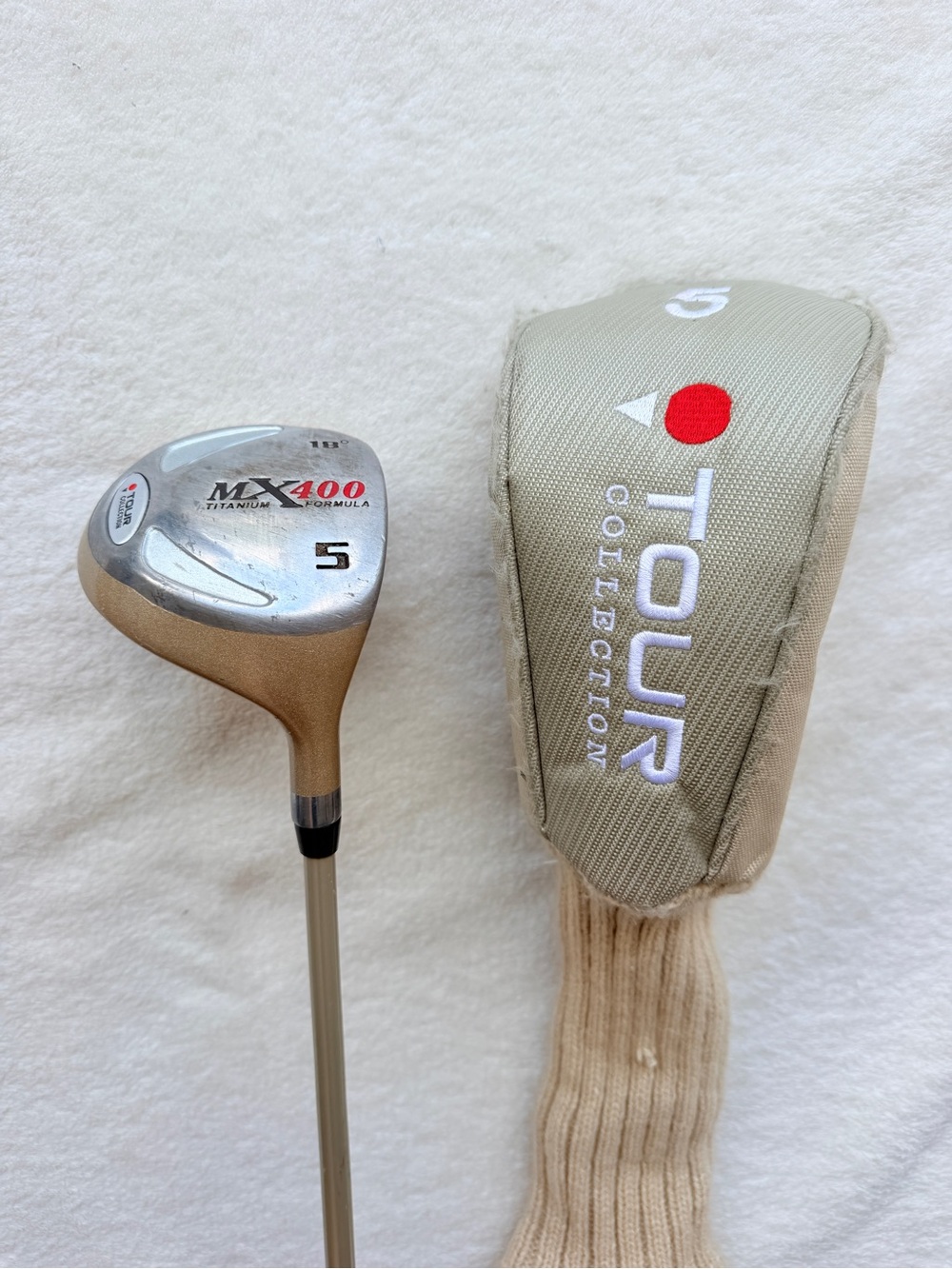Tour Collection MX400 Titanium Formula 5 Wood 18° Fairway Wood Graphite Shaft RH